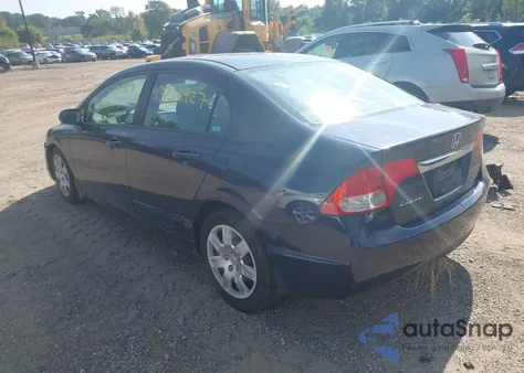 2009 Honda Civic Lx from USA, damaged, VIN 19XFA16559E002900